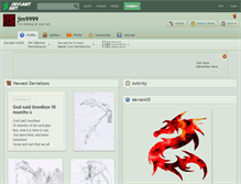 Tablet Screenshot of jim9999.deviantart.com