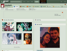 Tablet Screenshot of eekers05.deviantart.com