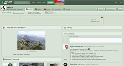 Desktop Screenshot of helix9.deviantart.com