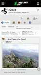 Mobile Screenshot of helix9.deviantart.com