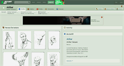 Desktop Screenshot of alcibar.deviantart.com