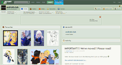 Desktop Screenshot of android-club.deviantart.com