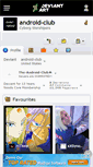 Mobile Screenshot of android-club.deviantart.com