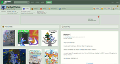 Desktop Screenshot of furrballthecat.deviantart.com
