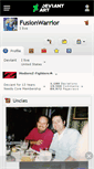 Mobile Screenshot of fusionwarrior.deviantart.com