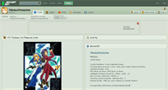 Desktop Screenshot of hanaurimusume.deviantart.com