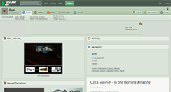 Desktop Screenshot of eon-.deviantart.com