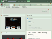 Tablet Screenshot of eon-.deviantart.com