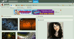 Desktop Screenshot of anacroft.deviantart.com