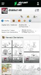 Mobile Screenshot of drakke148.deviantart.com
