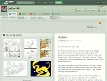 Tablet Screenshot of drakke148.deviantart.com