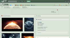 Desktop Screenshot of d-design.deviantart.com