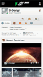 Mobile Screenshot of d-design.deviantart.com