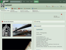 Tablet Screenshot of canticle81.deviantart.com