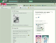 Tablet Screenshot of bestanimeever.deviantart.com