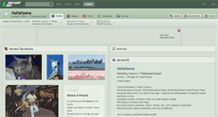 Desktop Screenshot of hahahyena.deviantart.com