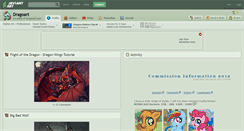 Desktop Screenshot of dragoart.deviantart.com