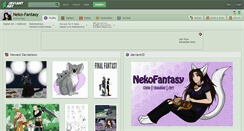 Desktop Screenshot of neko-fantasy.deviantart.com
