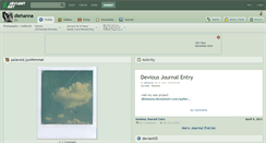 Desktop Screenshot of diehanna.deviantart.com