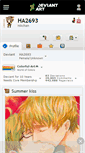 Mobile Screenshot of ha2693.deviantart.com