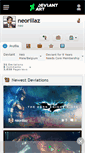 Mobile Screenshot of neorillaz.deviantart.com