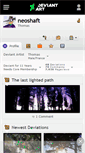 Mobile Screenshot of neoshaft.deviantart.com