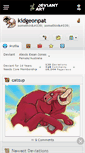 Mobile Screenshot of kidgeonpat.deviantart.com