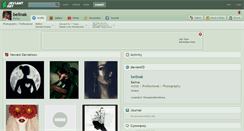 Desktop Screenshot of belinak.deviantart.com
