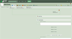 Desktop Screenshot of kalid-ghost.deviantart.com