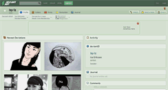 Desktop Screenshot of izy-iz.deviantart.com