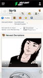 Mobile Screenshot of izy-iz.deviantart.com