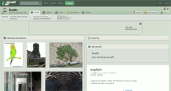Desktop Screenshot of draith.deviantart.com