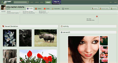 Desktop Screenshot of miss-rachel-victoria.deviantart.com