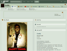 Tablet Screenshot of greikk.deviantart.com