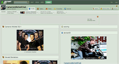 Desktop Screenshot of cameronmitchellclub.deviantart.com