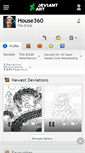 Mobile Screenshot of house360.deviantart.com