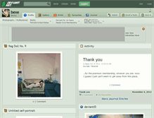 Tablet Screenshot of bexe.deviantart.com