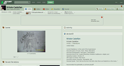 Desktop Screenshot of krissie-castellan.deviantart.com