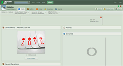 Desktop Screenshot of folletto.deviantart.com