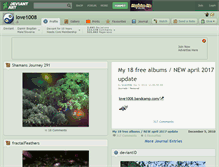 Tablet Screenshot of love1008.deviantart.com