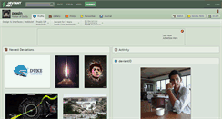 Desktop Screenshot of prasin.deviantart.com
