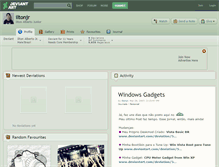 Tablet Screenshot of iltonjr.deviantart.com