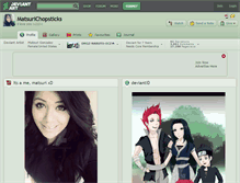 Tablet Screenshot of matsurichopsticks.deviantart.com