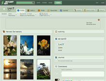 Tablet Screenshot of lro17.deviantart.com