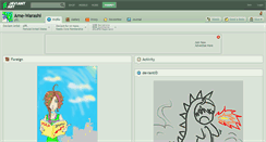 Desktop Screenshot of ame-warashi.deviantart.com