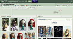 Desktop Screenshot of mindfulmoonlight.deviantart.com