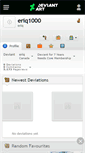Mobile Screenshot of eriq1000.deviantart.com