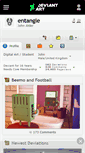 Mobile Screenshot of entangle.deviantart.com
