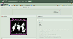 Desktop Screenshot of oblina.deviantart.com