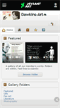 Mobile Screenshot of dawkins-art.deviantart.com